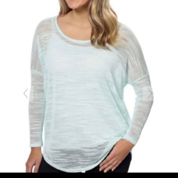 Olive & Oak Sheer Dolman Sweater - Picture 1 of 5